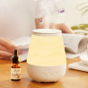 Diffusore portatile MIDEA: aromaterapia e luce calda